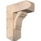 Ekena Millwork Merced Craftsman Smooth Bracket w/ Offset Brace, Douglas Fir, 7 1/2"W x 18"D x 22"H BKT0806X18X22MRC04SDF - alternate 1